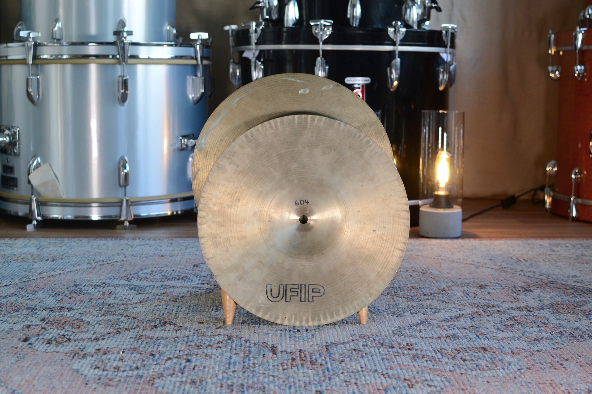 UFIP Vintage 12" Hi-hat Cymbals - 518/604g