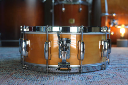 Pearl 'MMX5514C' MMX Masters Custom 14x5.5" Snare Drum in Natural Maple - 1999