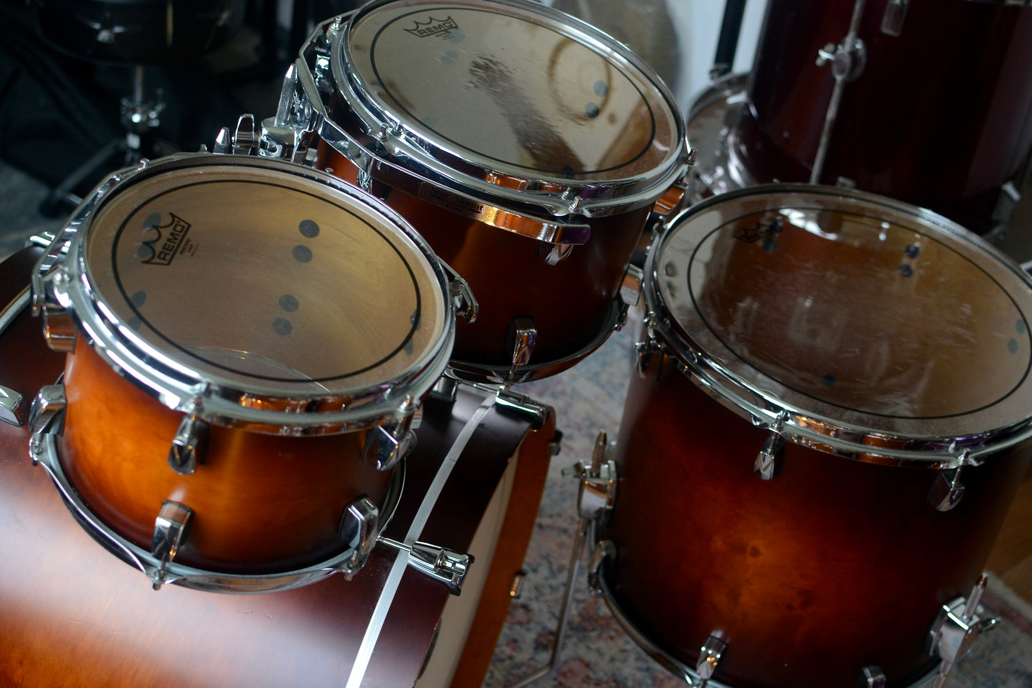 Tama Silverstar Drum Kit in Antique Brown Burst (VP52KS) - 2015