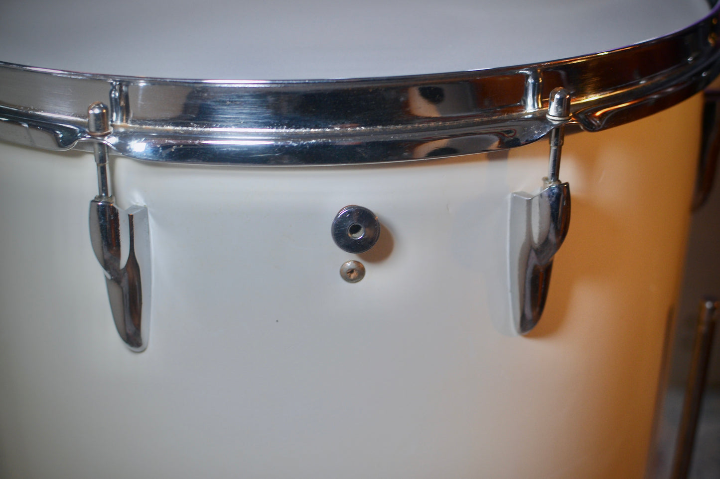 Olympic (Premier) Vintage Drum Kit 12/16/20" in White Duroplastic - 1966