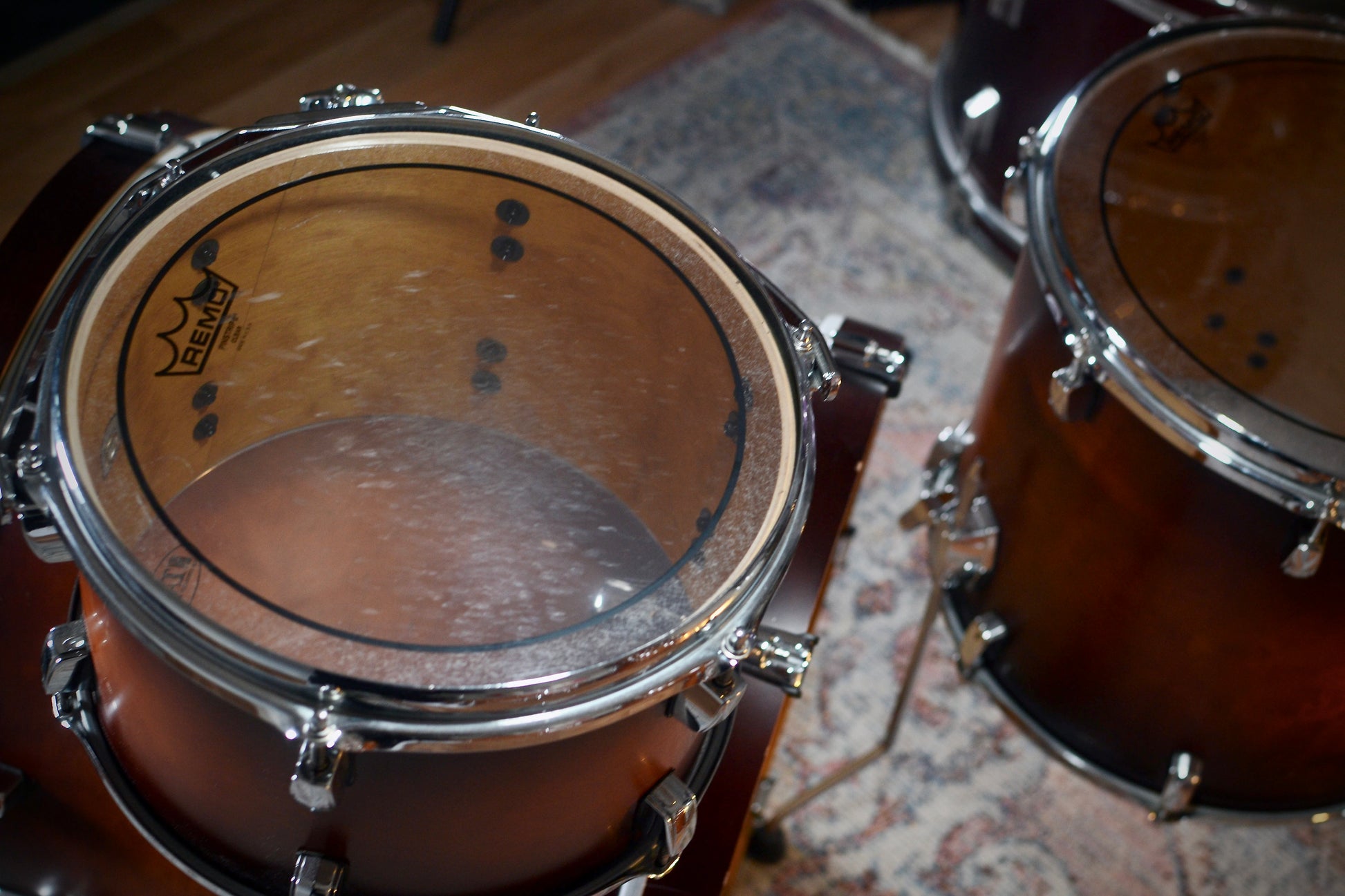 Tama Silverstar Drum Kit in Antique Brown Burst 12/16/22" - 2015