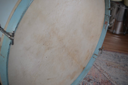 Vintage 1-Ply 27" x 11.5" Bass Drum with Original Calf Skin Heads