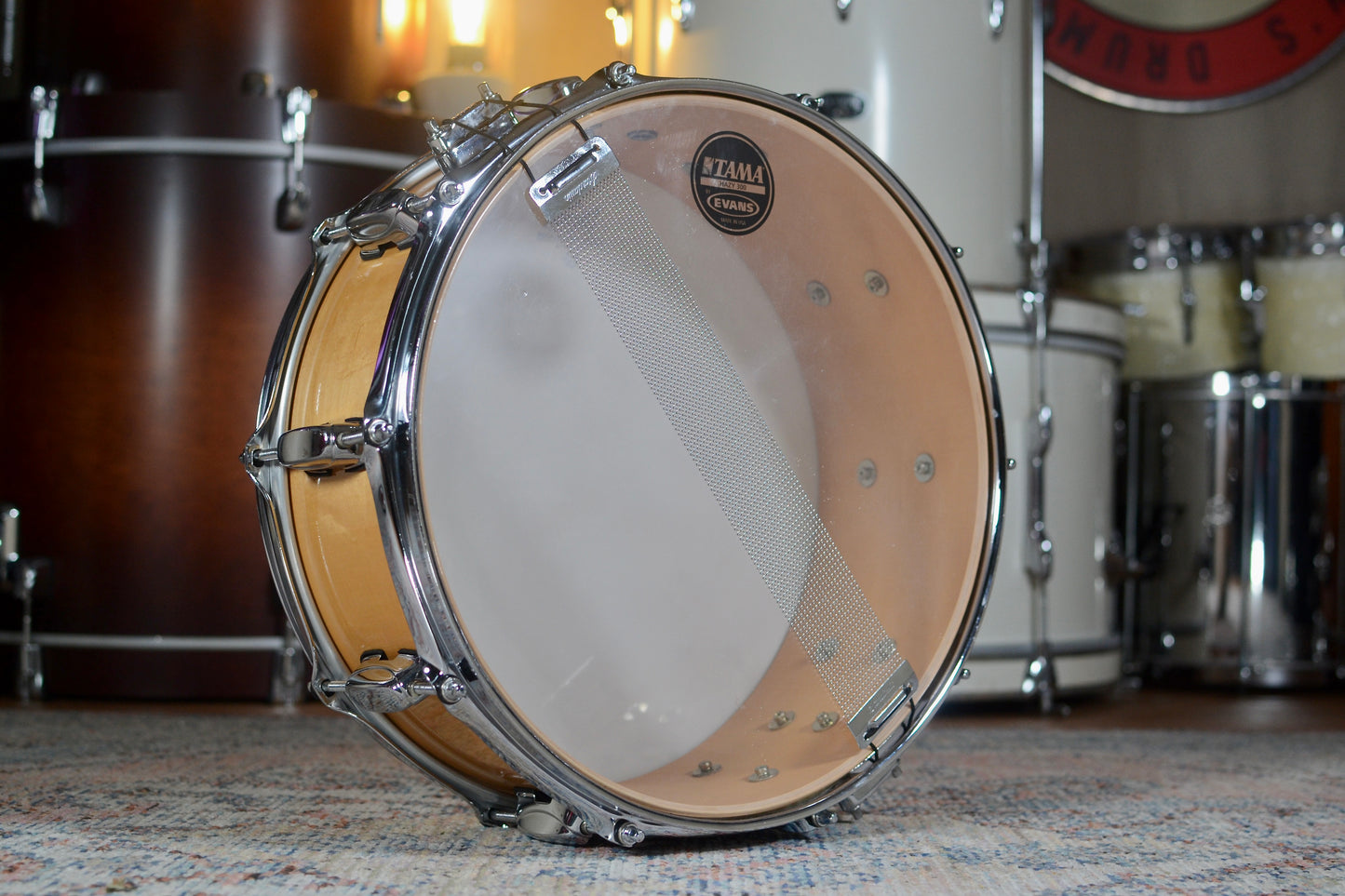 Tama 'AM255' Artwood 14x5.5" Snare in Super Maple Finish - 2003