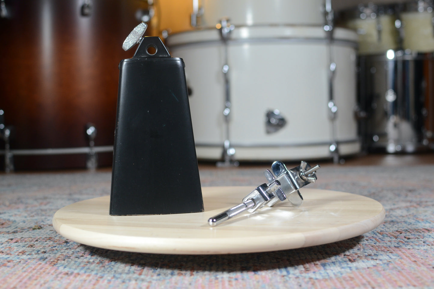 Premier 7” Cowbell with Bass Drum Clamp - 2000s