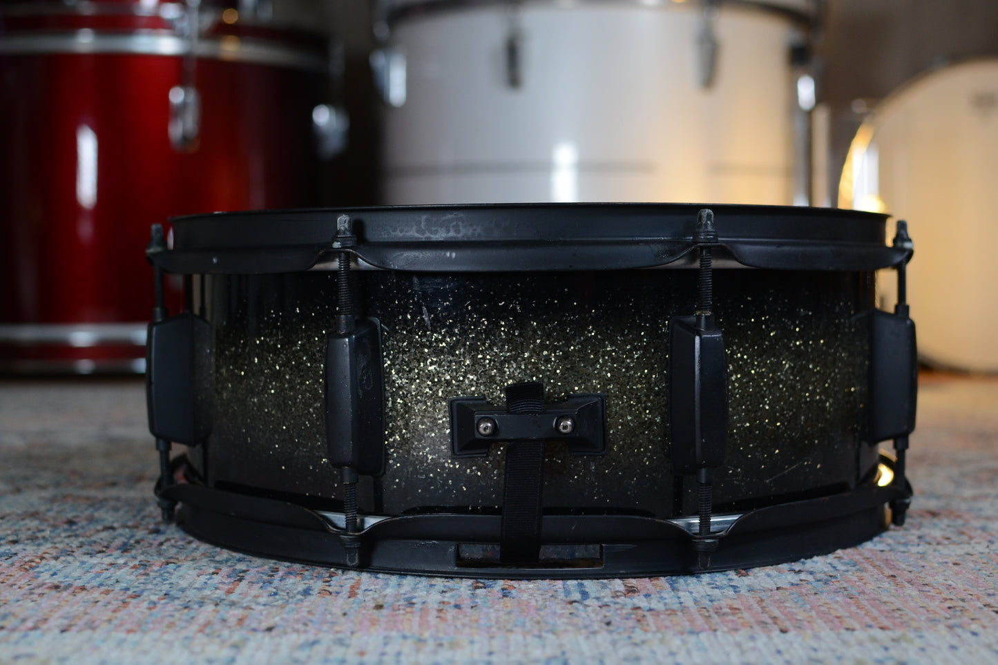 Peace D.N.A. 14x5" Snare Drum in Gold Sparkle Fade