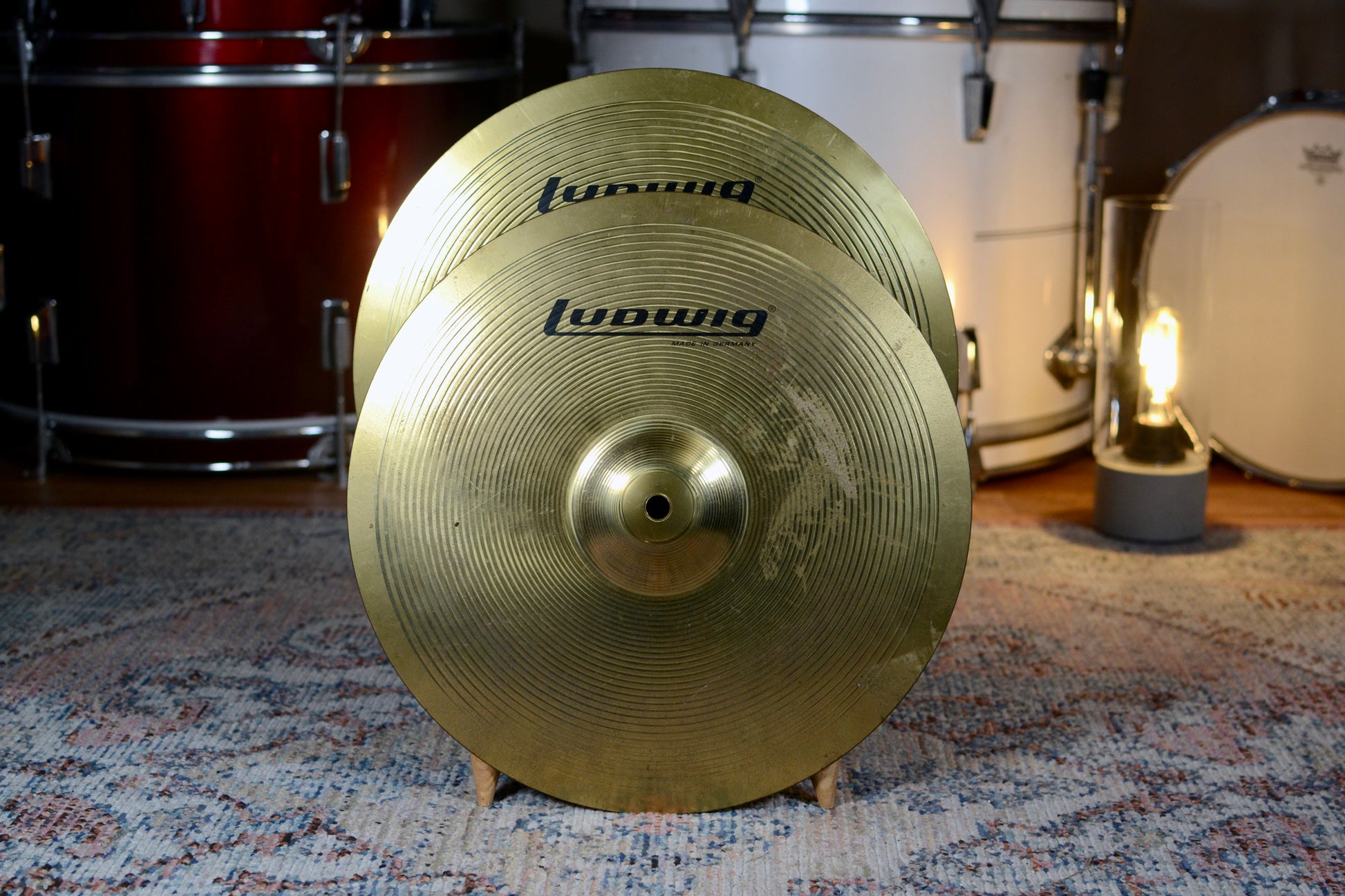 Ludwig 14" Brass Hi-Hat Cymbals - 777/932g