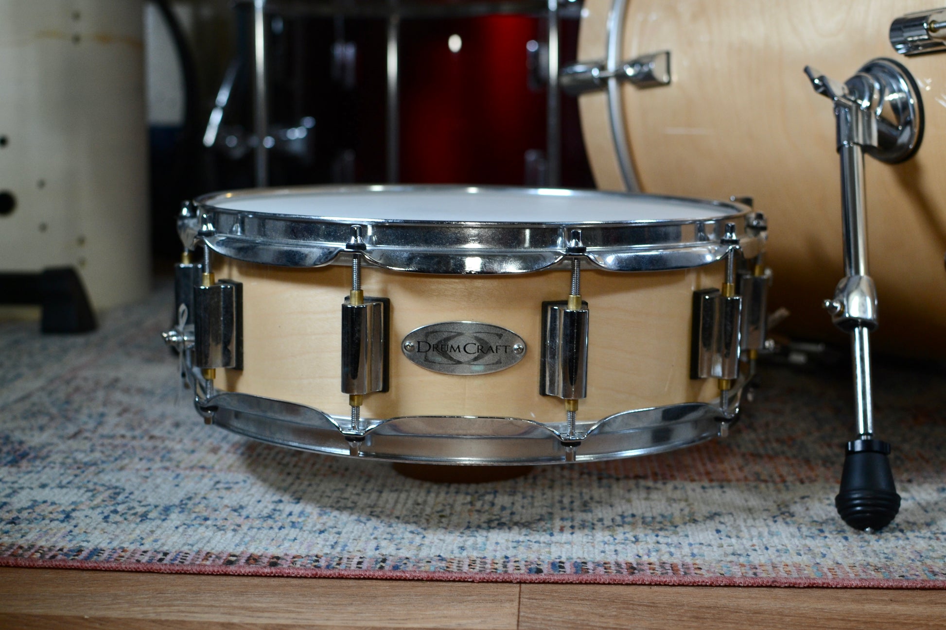 DrumCraft Series 6 Birch Drum Kit in Natural Gloss - 10/12/14/20/14SD