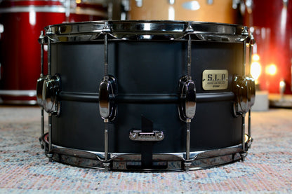 Tama S.L.P. ‘Big Black Steel’ 14x8” Snare Drum - Matte Black