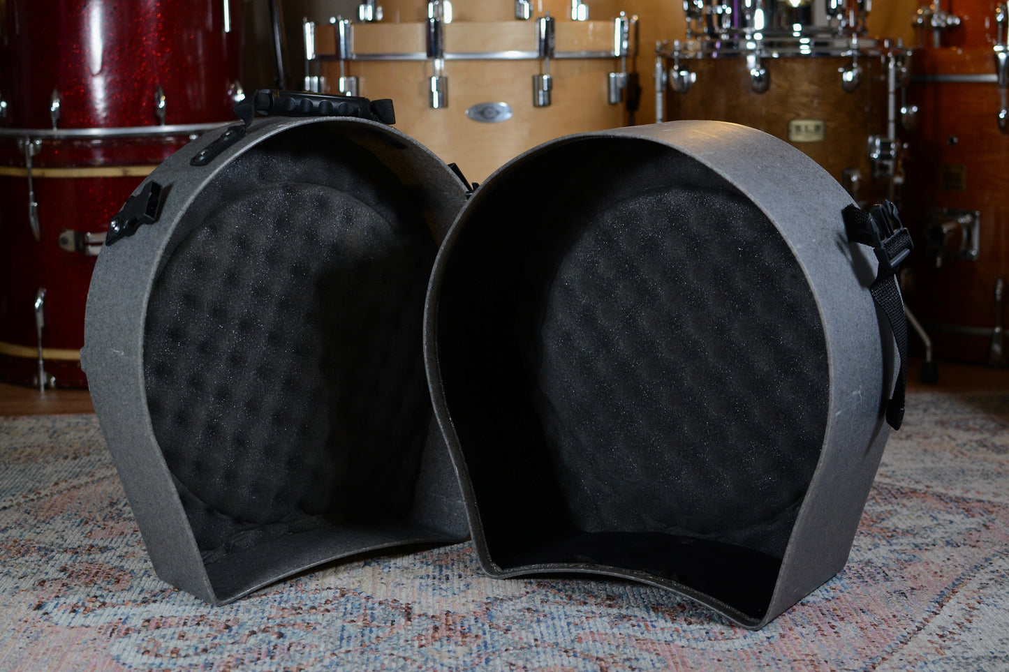 Hardcase 'HNL13S' Fully Lined Snare Drum Case in Granite