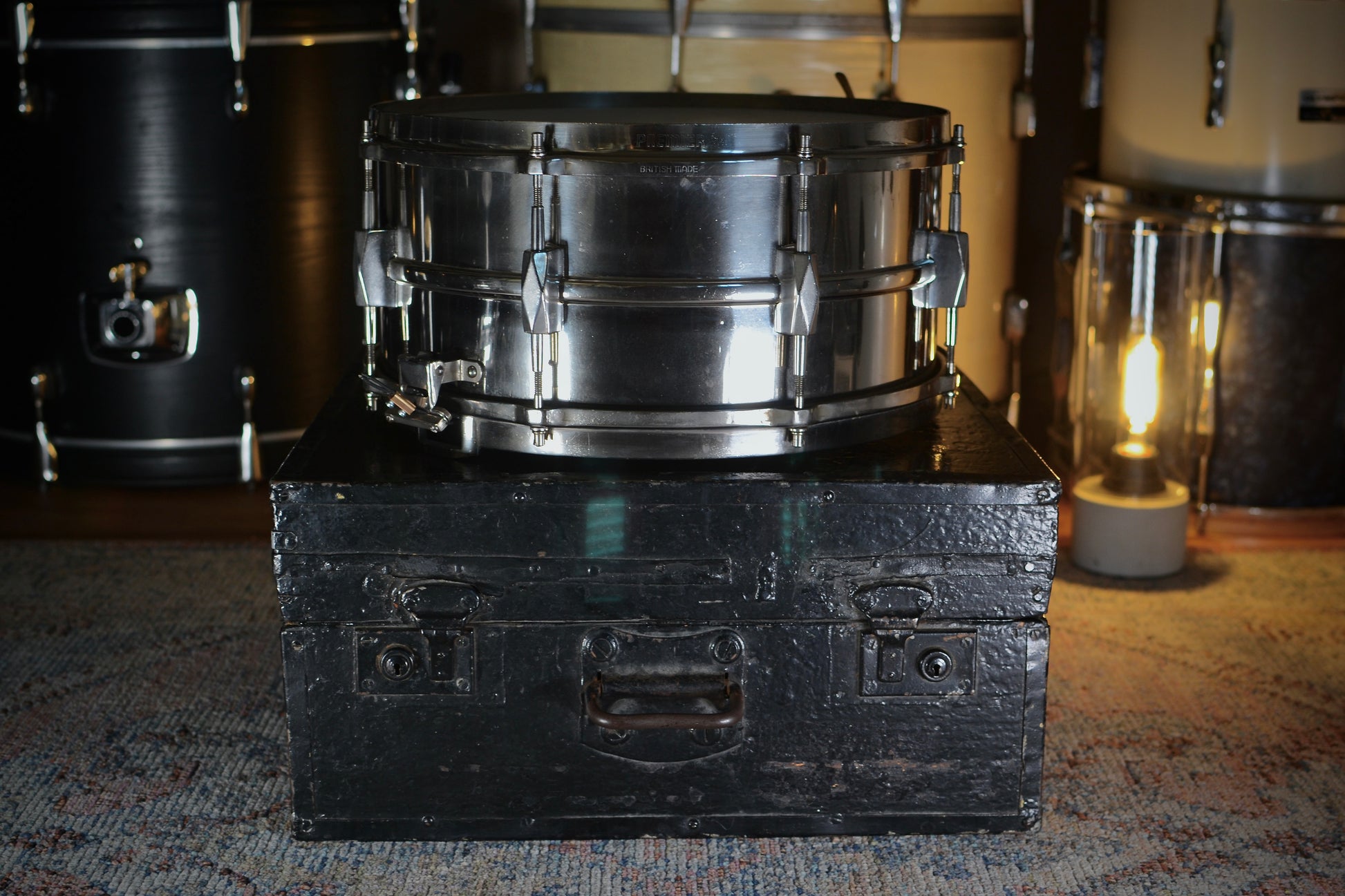 Premier 'Dominion Minor' Model 14x6.5" Vintage Snare Drum - 1935