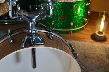 HD Custom 'Chop Kit' 4-piece Compact Drum Kit in Champagne Sparkle