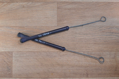 Vic Firth Heritage Brushes - Retractable - Steel Wire - Purple Handle