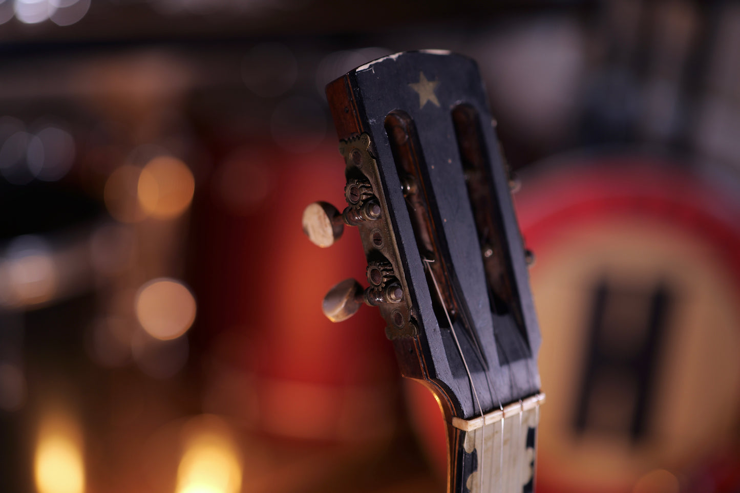 E. J. Ward Maker Liverpool Vintage 5-String Open Back Banjo