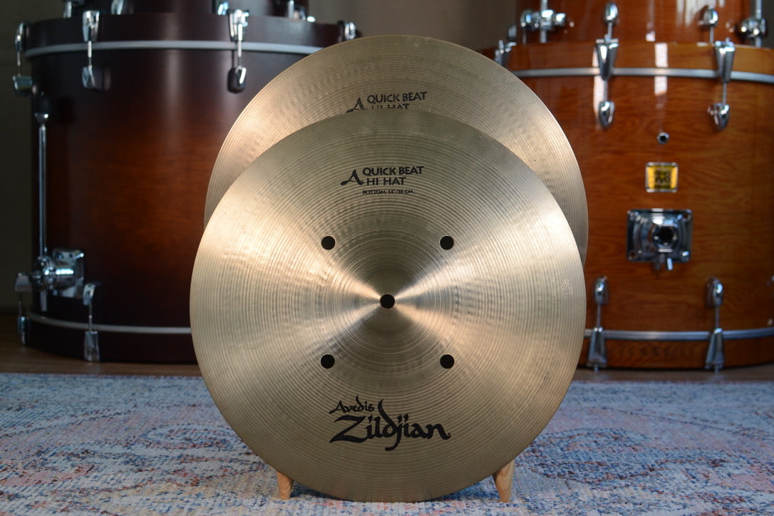 Zildjian 14" Quick-Beat Hi-hats - 1308/1413g