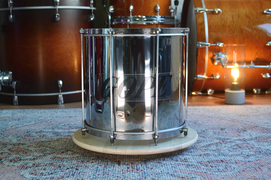 GOPE 12"x30cm Repinique Samba Drum in Mirror Chrome