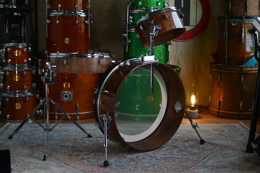 HD Custom 'Chop Kit' 3-piece Compact Drum Kit in Walnut Lacquer