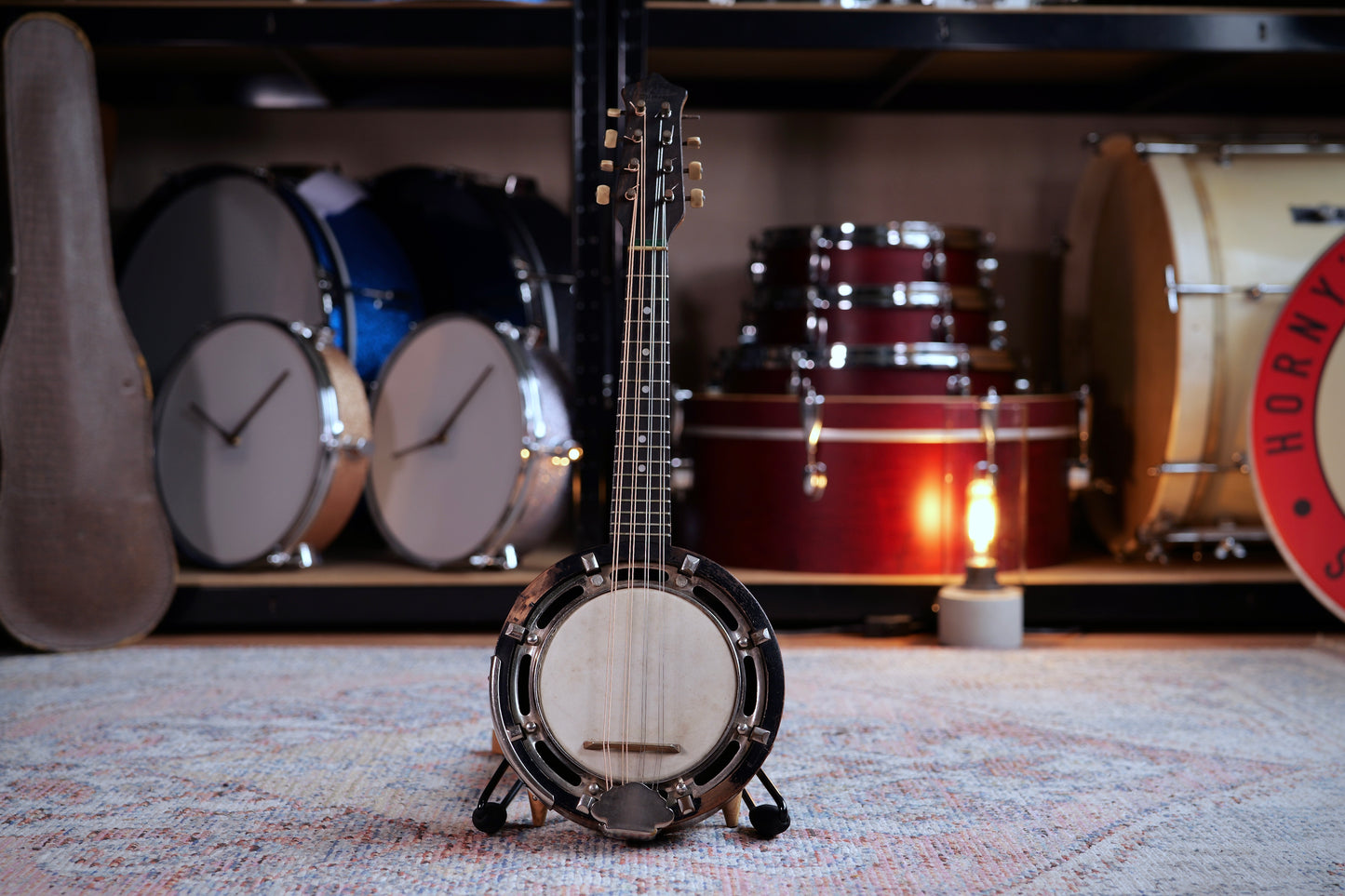 John Grey Vintage 8-string Mandolin-Banjo (Banjolin) - Early 20th Century
