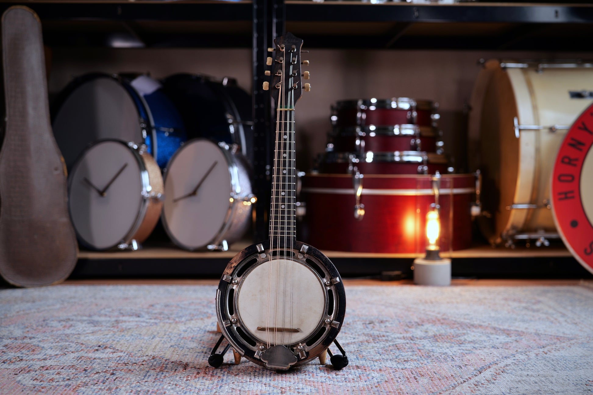 John Grey Vintage 8-string Mandolin-Banjo (Banjolin) - Early 20th Century