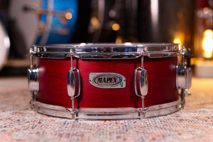 Mapex 14x5.5" V Series Snare Drum in Wax Cherry Red - 2005