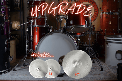 Beginner Drum Kit in Ruby Red inc. Hardware - 22/13/16/14"