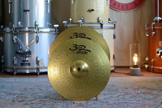 Paiste 302 Plus 14" Hi-hat Cymbals - 739/860g