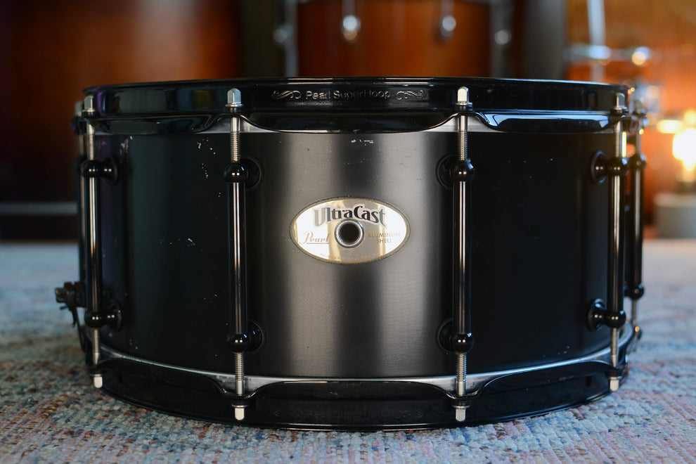 Pearl Ultracast 'UCA1465' 14x6.5" Cast Aluminium Snare Drum 2002