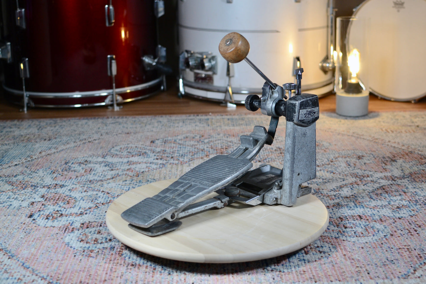 Premier '252' Vintage Bass Drum Pedal with Wood Beater - 1976