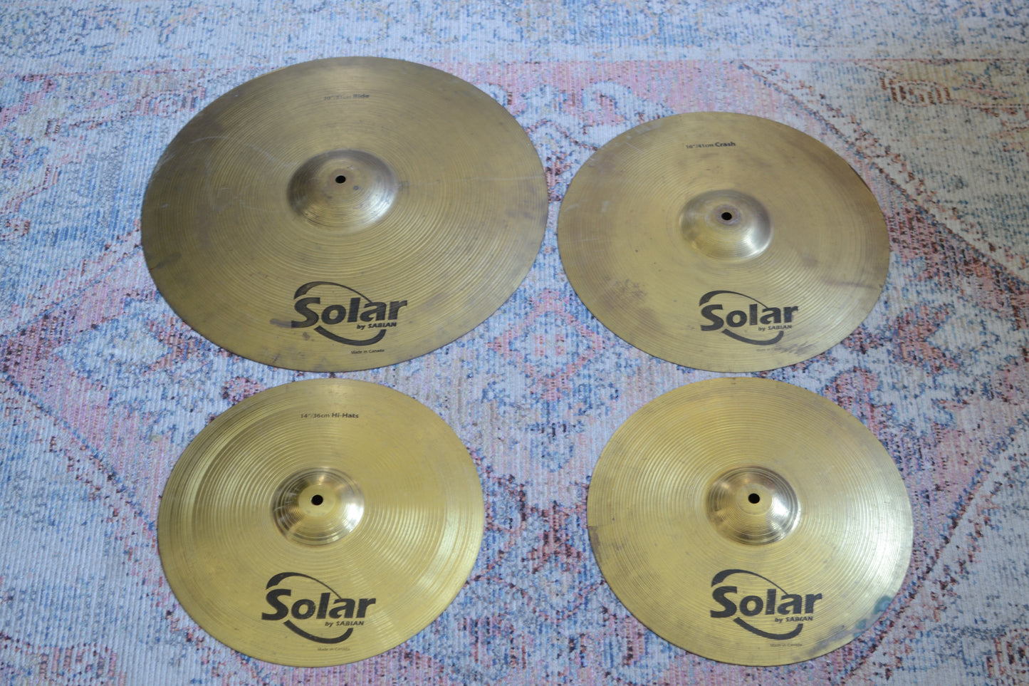 Sabian Solar Cymbal Set - 14/16/20"