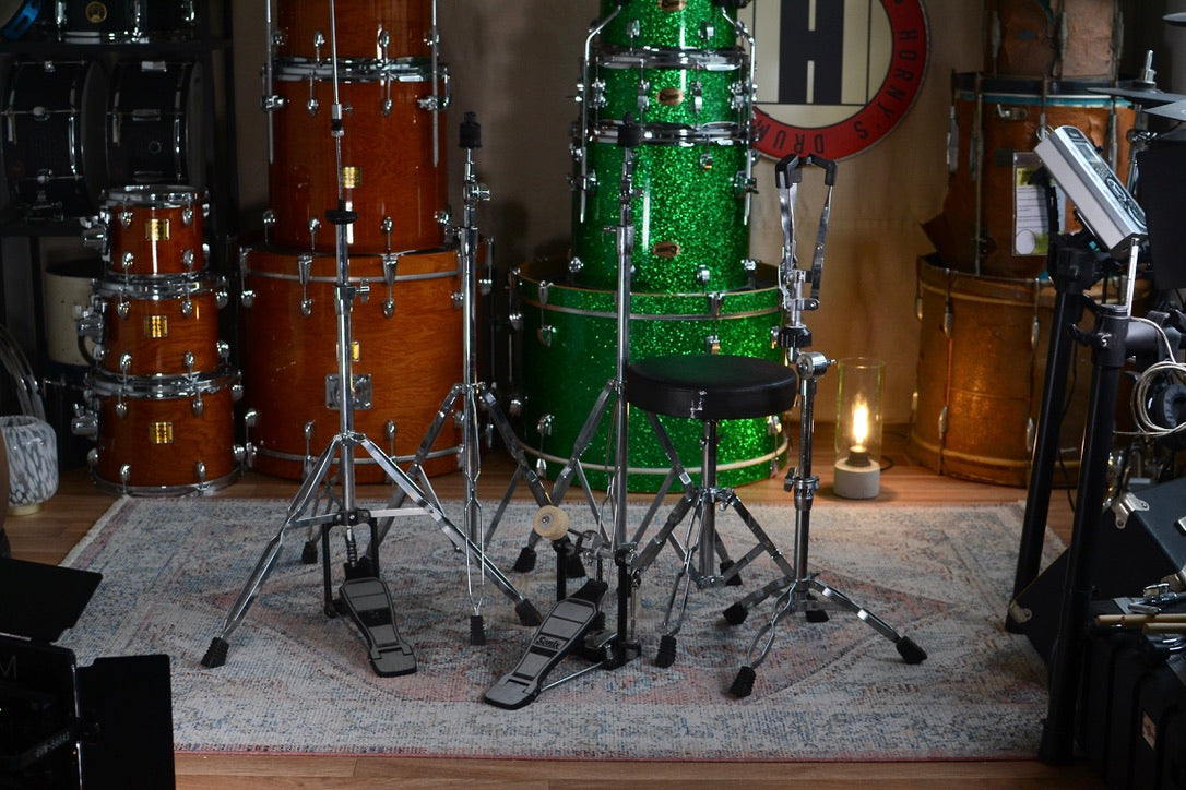 Sonix Hardware Pack - Hi-hat, Two Straight, Snare Stand, Bass Drum Pedal & Stool