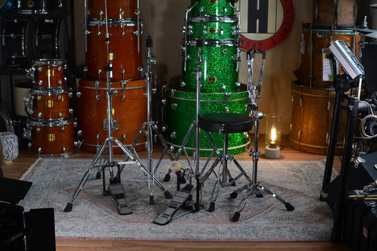 Sonix Hardware Pack - Hi-hat, Two Straight, Snare Stand, Bass Drum Pedal & Stool