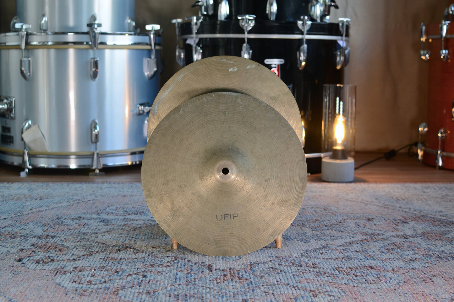 UFIP Vintage 12" Hi-hat Cymbals - 518/604g