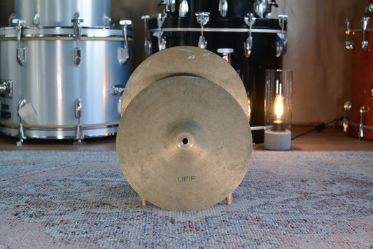 UFIP Vintage 12" Hi-hat Cymbals - 518/604g