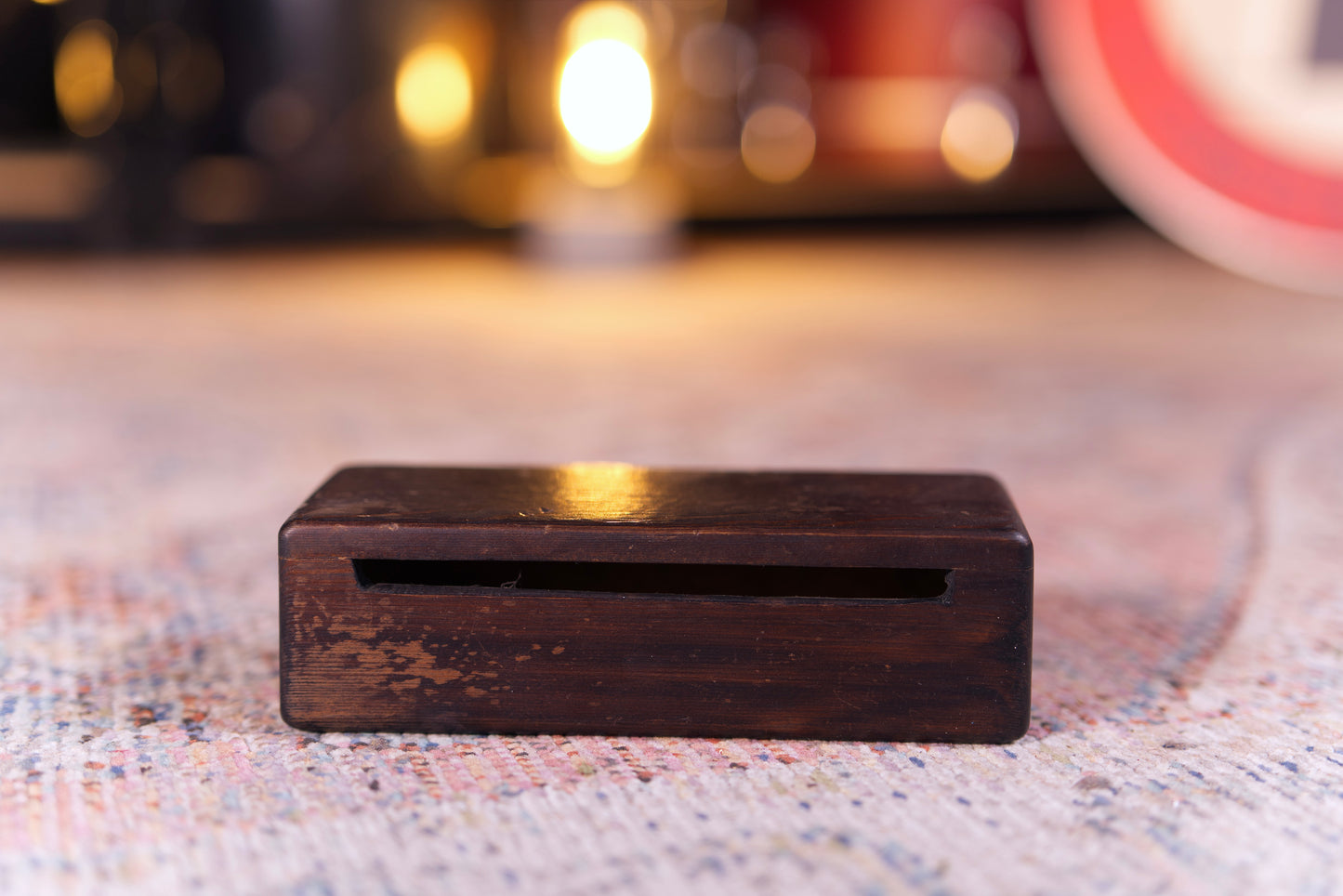 Vintage Low Wood Block Percussion