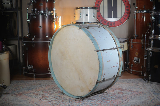 Vintage 1-Ply 27" x 11.5" Bass Drum with Original Calf Skin Heads