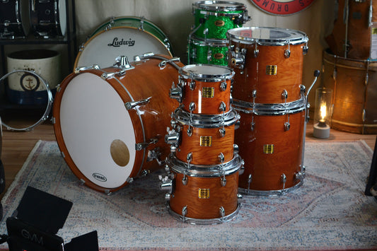 Yamaha Oak Custom Drum Kit in Yoak Natural Lacquer - 8/10/12/14/16/22" - May 2004