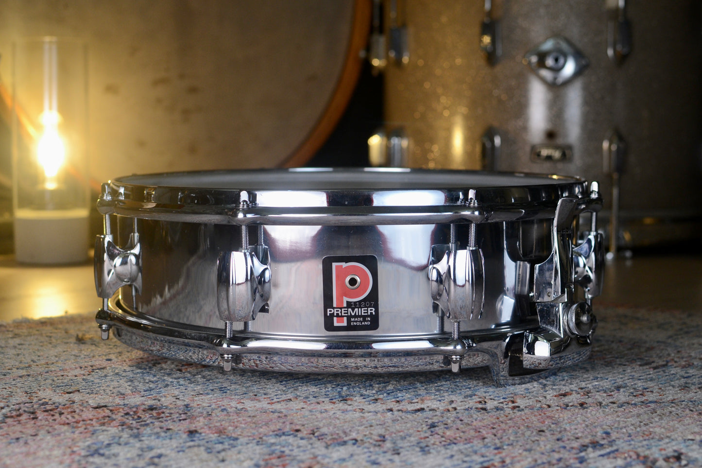 Premier ‘2011’ 14x4" Rare Vintage Snare Drum - 1969