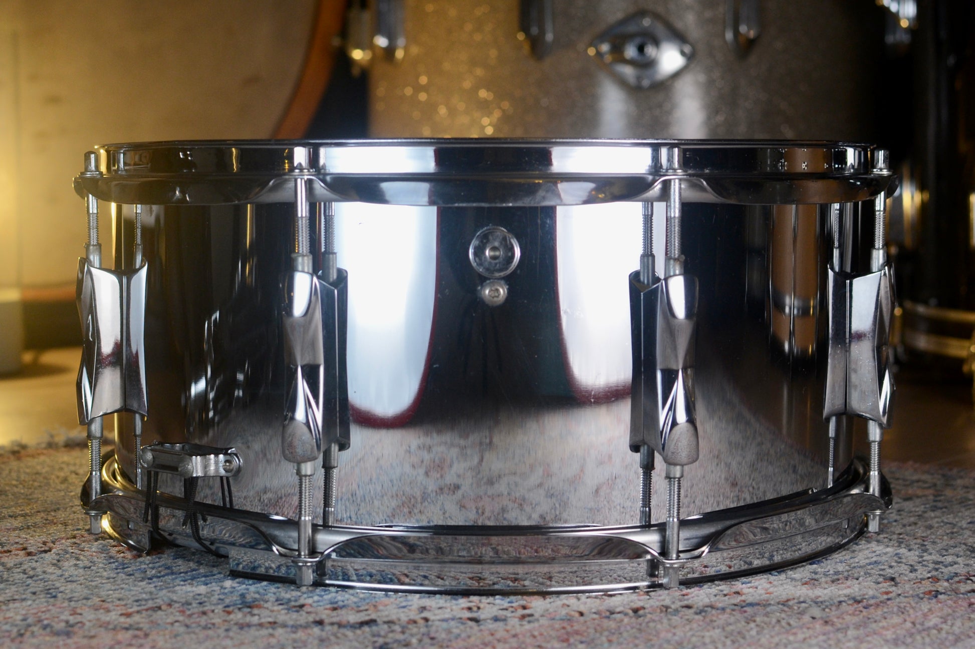 Premier '1006' 14x6.5" Steel Snare Drum - 1980