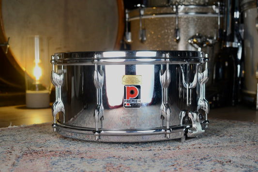 Premier ‘No.3’ Super Ace 14x6.5" Vintage Snare Drum - 1958