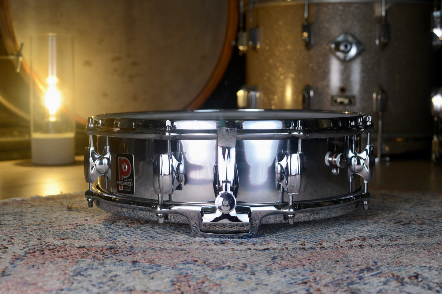 Premier ‘2011’ 14x4" Rare Vintage Snare Drum - 1969