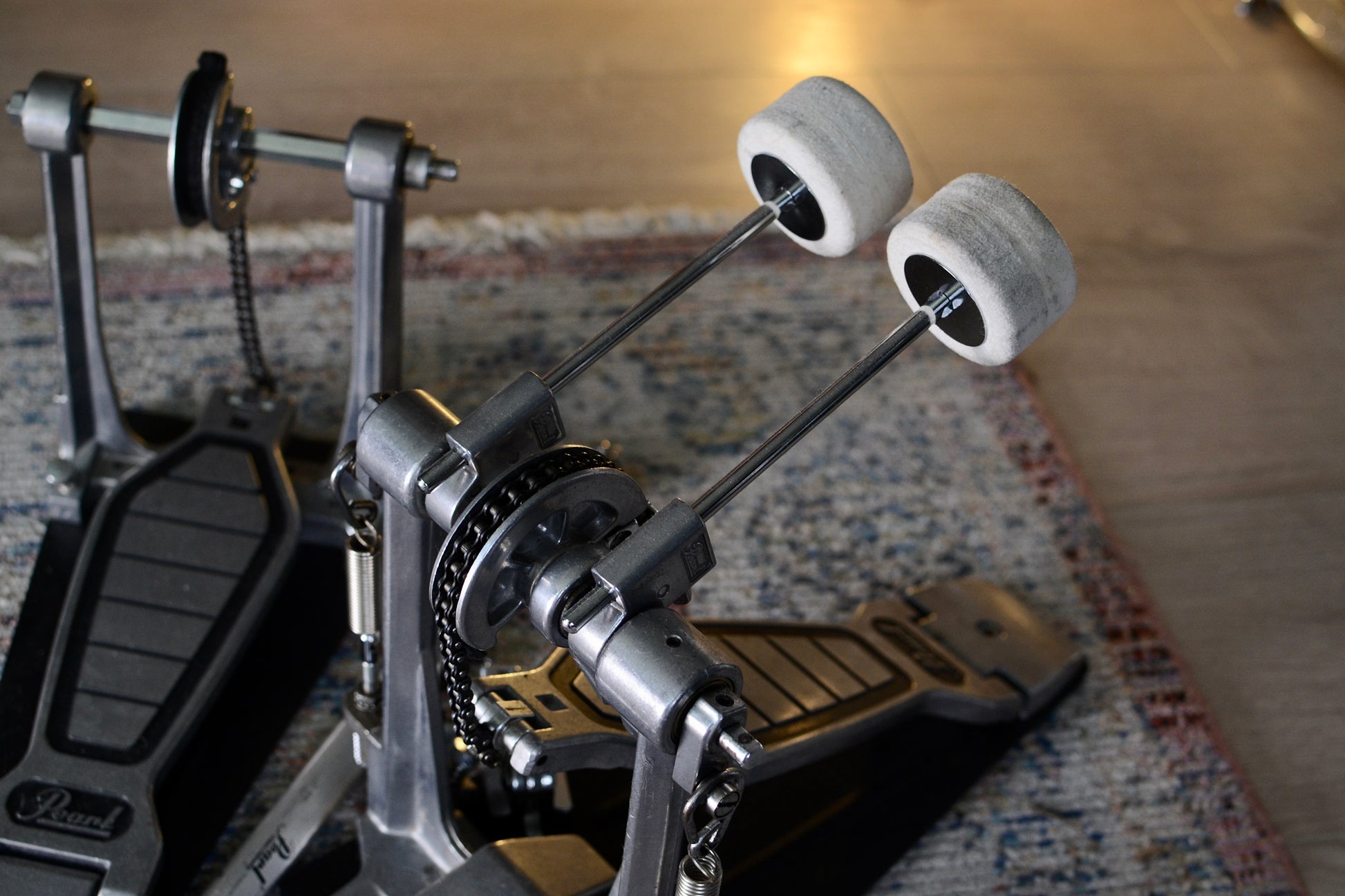 Pearl 'P-100TW' Power Pro 100 Double Bass Drum Pedal - 1990s