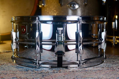 Premier '1026' 14x6.5" Vintage Steel Snare Drum  - 1990s