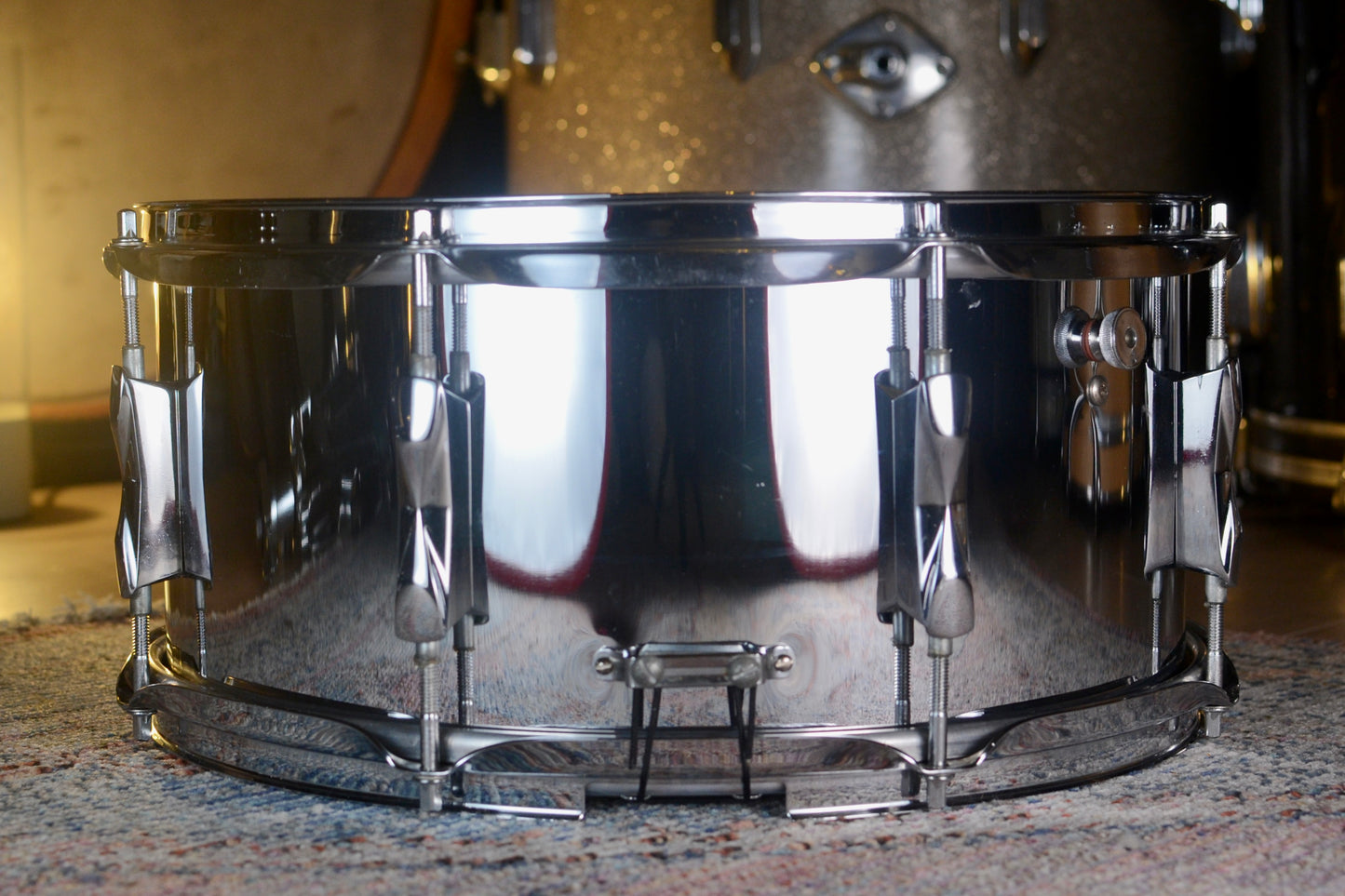 Premier '1006' 14x6.5" Steel Snare Drum - 1980