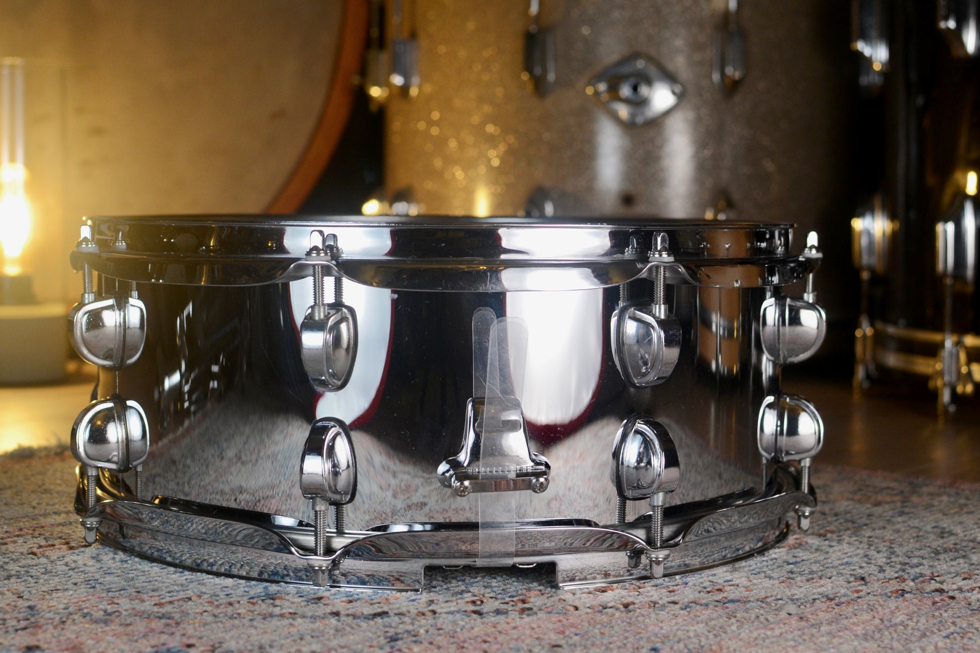 Premier APK '1065' 14x5.5" Steel Snare Drum - 1990s