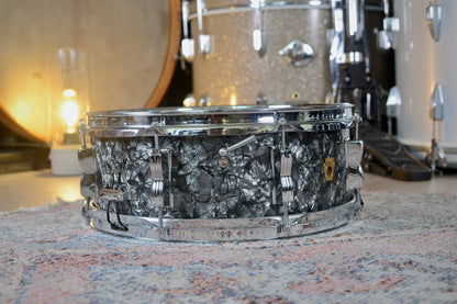 Ludwig Vintage Jazz Festival 14x5" Snare Drum in Black Marine Pearl - 1966