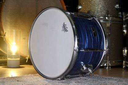 Premier Olympic 14" x 9.5" Rack Tom in Blue Silk Pearl