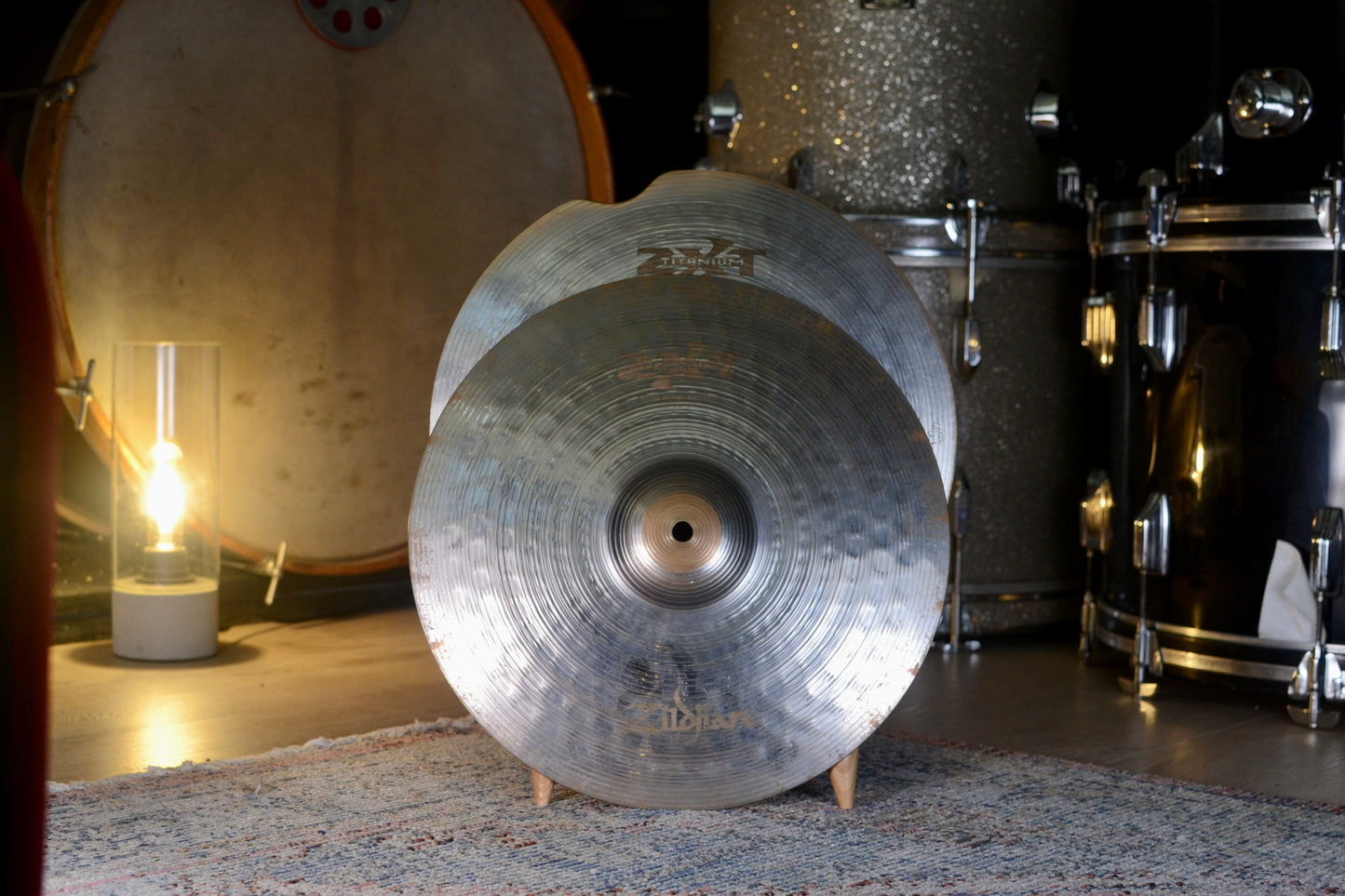 Zildjian ZXT Titanium 14" Solid Hi-hat Cymbals - 1000/1199g