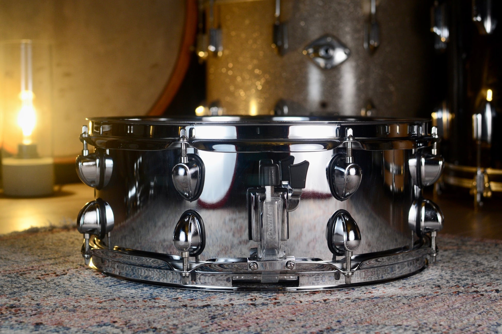 Premier 'Cabria' 14x5.5" Steel Snare Drum - 2008