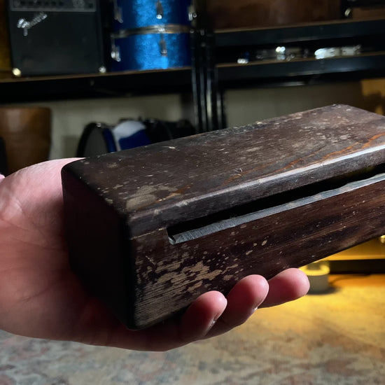 Vintage Low Wood Block Percussion