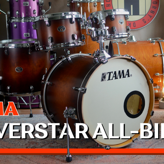 Tama Silverstar Drum Kit in Antique Brown Burst (VP52KS) - 2015