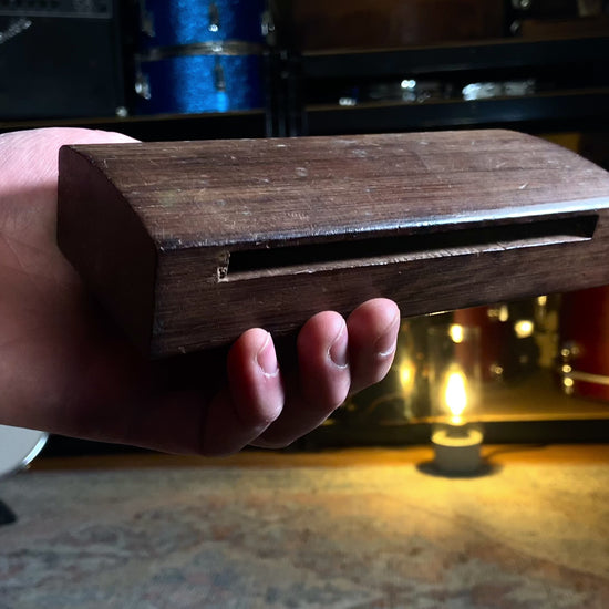 Vintage High Wood Block Percussion